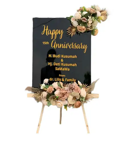 Papan Bunga Akrilik Sungai Langkai