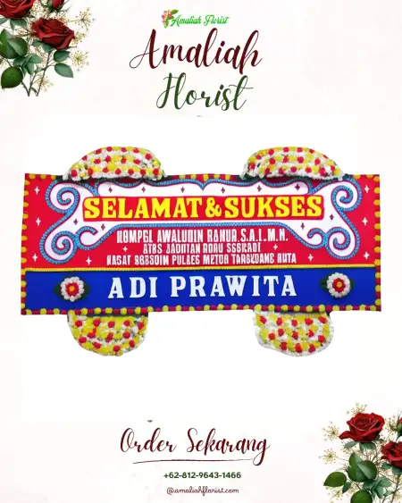 Papan Bunga Ucapan Selamat Sungai Langkai